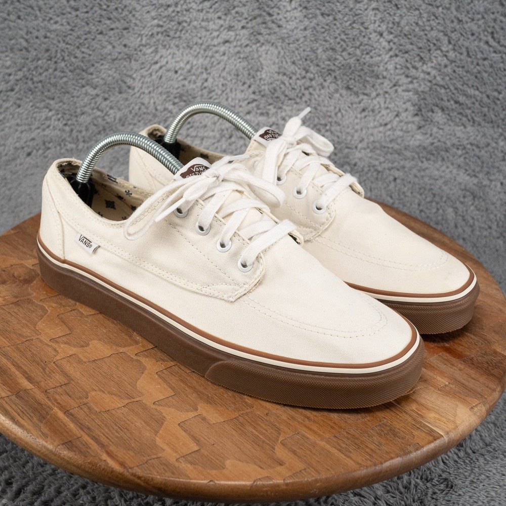 Vans Brigata Canvas - Bone/Gum - Size 10.5 Men